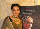 Kangana Ranaut visits jewellery launch of Amrapali Jaipur