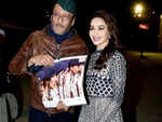 The Dhak-Dhak girl of Bollywood poses with Jaggu Dada