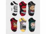 Harry Potter Women's Six Pack Low Cut Casual Socks