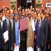 Article image for: Piyush Goyal leaves for Rashtrapati Bhavan with his bag