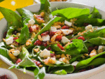 Cheesy Spinach Salad