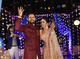 Siddharth Chandekar and Mitali Mayekar's star-studded engagement