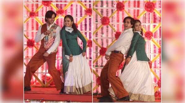 Randeep and Ashi recreate Salman-Madhuri’s Hum Aapke Hai Kaun look
