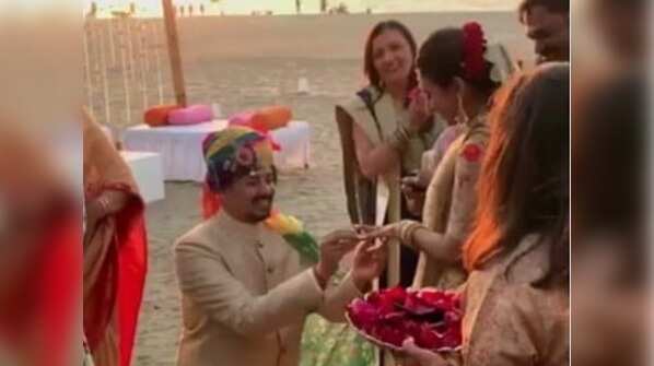Engagement ceremony