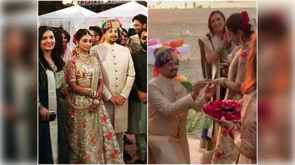 Yeh Rishta Kya Kehlata Hai’s Mohena Kumari Singh aka Keerti gets engaged at a beach side venue; See pics