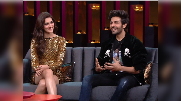 Kriti on Sushant Singh Rajput and Kartik on Sara