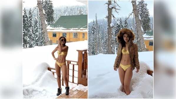 Nazar actress Sreejita De sets the temperature soaring with her bikini pictures