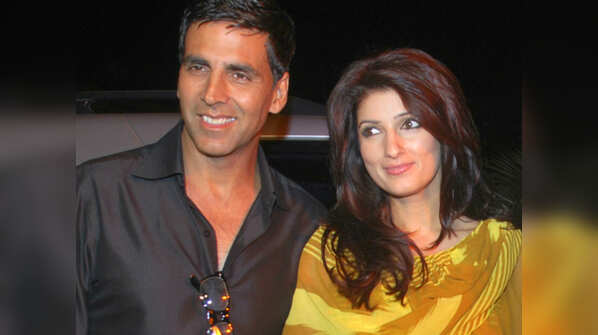 Akshay Kumar and Twinkle Khanna