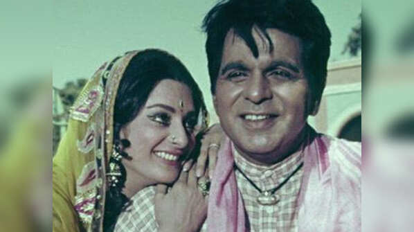 Dilip Kumar and Saira Banu