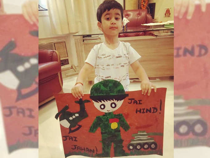 ​Ekta Kapoor shares nephew Laksshya’s thoughtful tribute to Indian soldiers