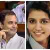 Rahul Gandhi copying her wink!