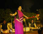 Padma Bhushan Teejan Bai performs at Sur Aur Saaz