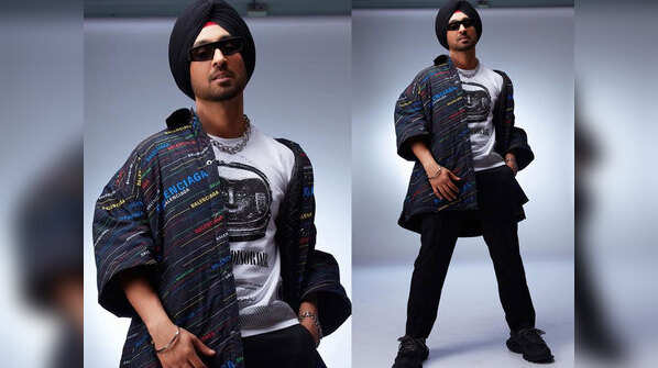 Pic: Diljit Dosanjh plays the swag game on point