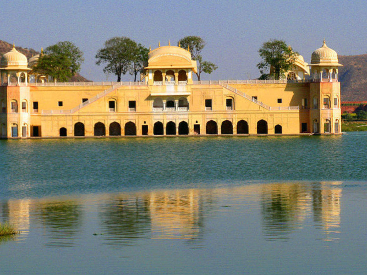 When In Jaipur Do Not Miss Spending 30 Minutes At Jal Mahal Times Of India Travel