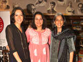 Theatre artists Ratna Pathak Shah, Puja Sarup and Sheena Khalid attend 'Let`s Talk Theatre' 