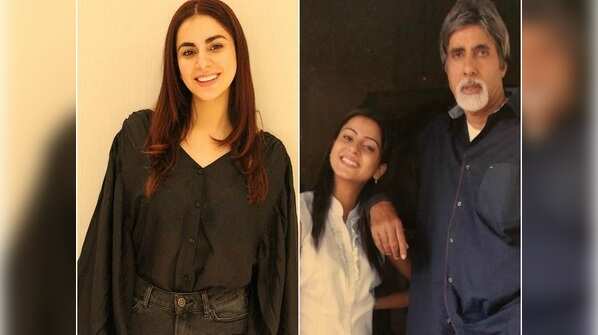 Shraddha Arya looks unrecognizable in her throwback picture with Amitabh Bachchan