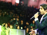 Amit Mishra performs at Jesus and Mary College