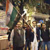 Article image for: People celebrate IAF's strike inside Pakistan