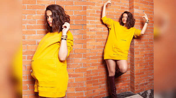 Rocking the t-shirt dress