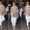 Kangana Ranaut captured at the airport in a gorgeous white attire