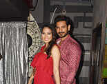 Rochelle Rao and Keith Sequeira attend a party at Thirsty Crow 