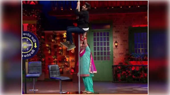 Kartik’ pole dance