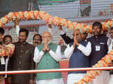 PM Modi, Bihar CM Nitish hold Sankalp rally in Patna