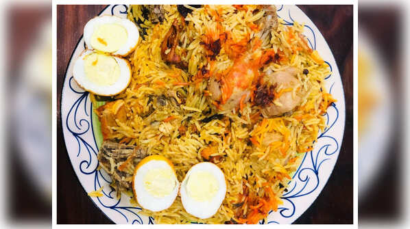Biryani at Eat on