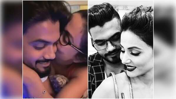Hina Khan and Rocky Jaiswal