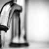 Faucet handles and soap dispenser