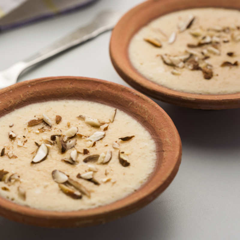 Kesar Makhana Phirni Recipe