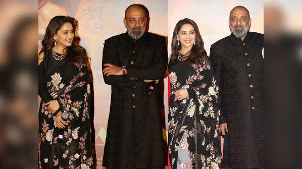 Madhuri Dixit and Sanjay Dutt