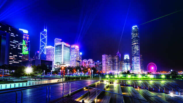 Experience the late night charms of Hong Kong