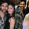 ​Kartik Aaryan parties with Kriti Sanon and Ananya Panday