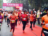 Delhiites participate in 'Run For Her' event
