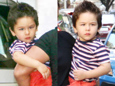 Taimur Ali Khan just got a haircut and he looks adorable | The Times of  India