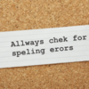 Spelling or grammatical mistakes