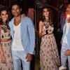 Photos: Farhan Akhtar visits Shibani Dandekar post her fashion show