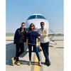 Photo: Parineeti Chopra and Akshay Kumar in Chandigarh to promote 'Kesari'