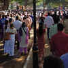 A sea of supporters join Manohar Parrikar's funeral procession