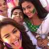 Gatbandhan cast plays Holi on set