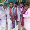 Tapu Sena strikes a pose with Nirmal Soni
