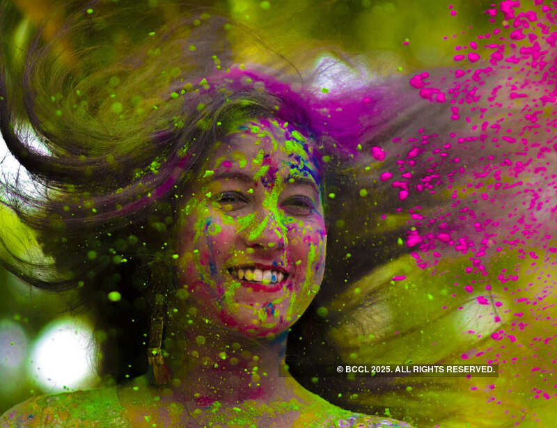Nation celebrates Holi with great fervour