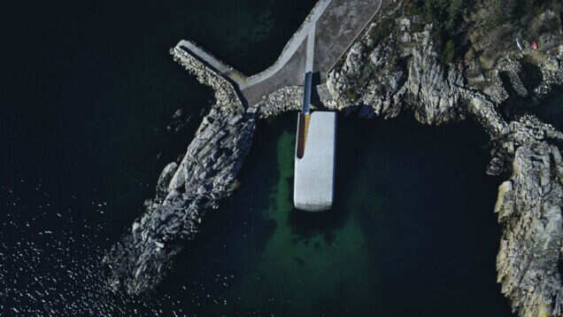 Europe's first underwater restaurant is now open