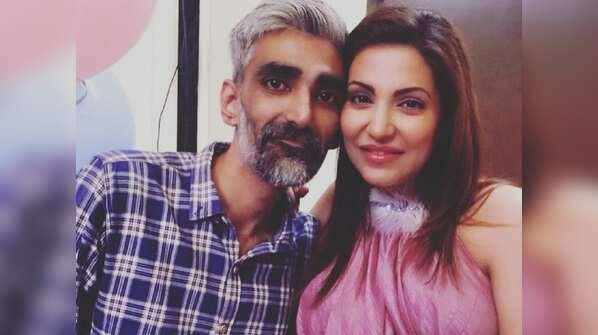 Navina with her brother
