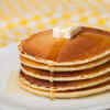 Biscuit crumble, condensed milk and egg pancake