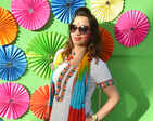 Kanpur ladies have a gala time at a Holi party