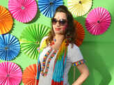 Kanpur ladies have a gala time at a Holi party