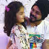 Article image for: Sreesanth with daughter Saanvika
