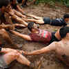 Article image for: Annual Mud Run event held in Israel